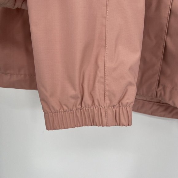 The North Face Resolve 2 Rain Jacket Full Zip Hood Waterproof Womens S Rose Gold - Picture 10 of 15